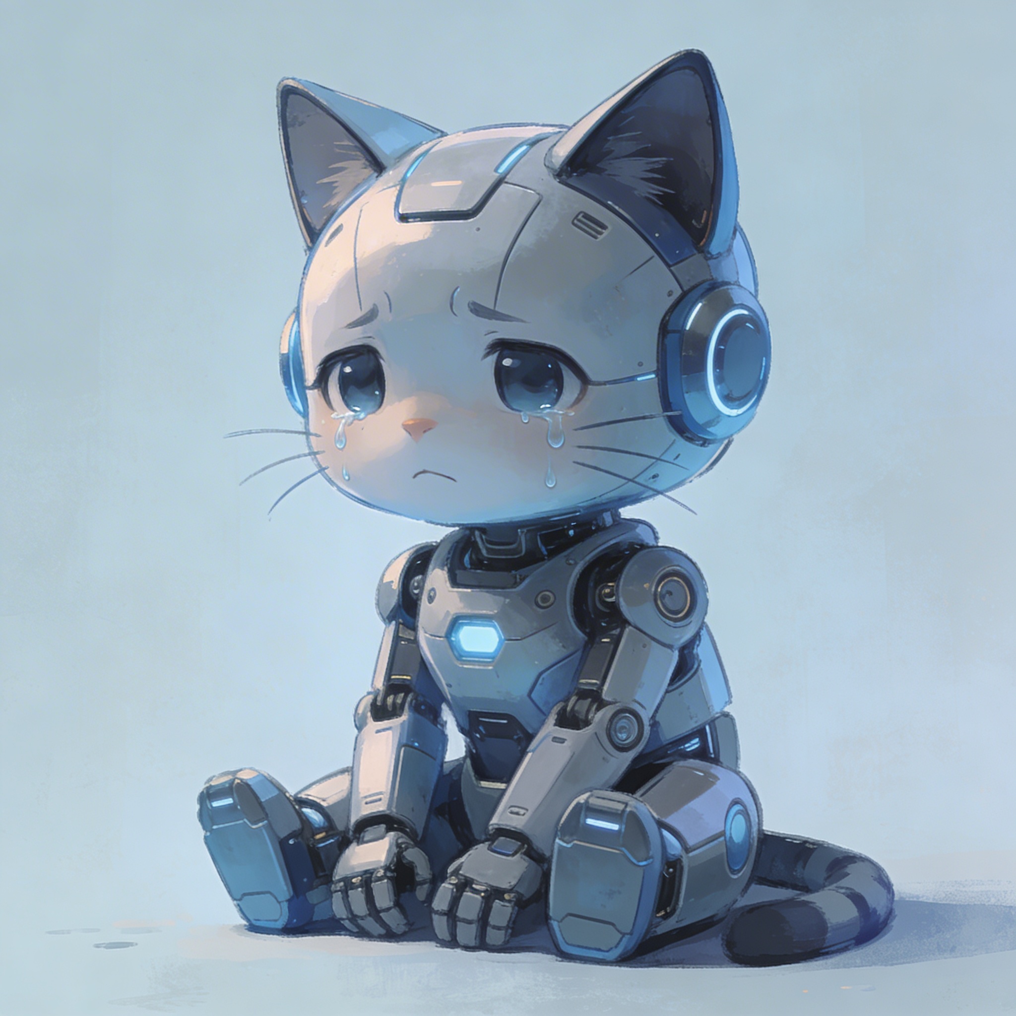 Sad CATBot character representing failed workflow outcomes.